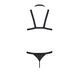 Комплект чоловічої білизни зі стреп Passion 039 SET ANDREW S/M Black, стринги, шлейки SO7589 фото 6