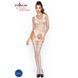 Бодистокинг Passion BS038 white, комбинезон, имитация чулок и пояса PBS038W фото 1