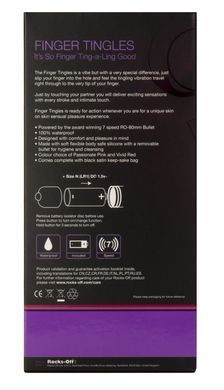 Вибратор Rocks Off Finger Tingles 7 Red RO1845 фото