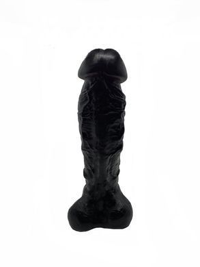 Крафтовое мыло-член с присоской Чистый Кайф Black size XL, натуральное SO2762 фото