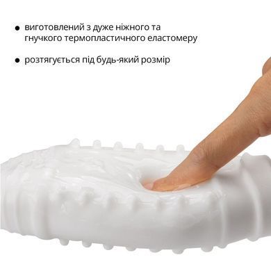 Мастурбатор Otouch DECOR 1-E, ефект всмоктування, пружні зубчики SO9378 фото