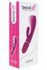 Вибратор-кролик Liebe Bend It Plus Cerise, гибкий, 2 мотора, 10 режимов SX1586 фото 3