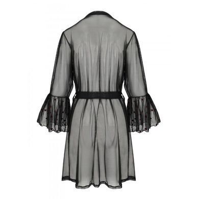 Повітряний пеньюар Passion LOVELIA PEIGNOIR S/M, black SO4772 фото