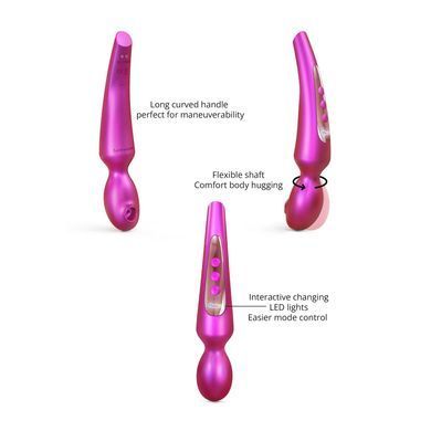 Стимулятор для клітора Love To Love Pleaser Iridescent Berry, ефект постукування, 5 режимів SX3208 фото