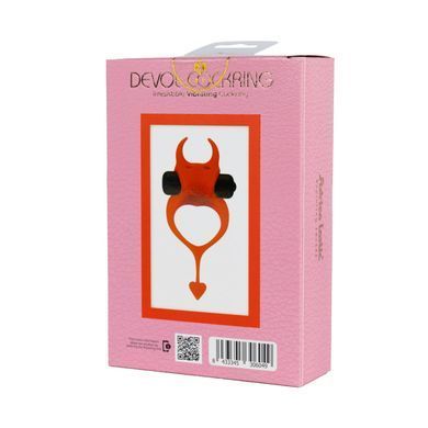 Ерекційне кільце Devol Cockring із вібрацією AD30604 фото