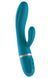 Вибратор-кролик Liebe Bend It Plus Ocean Blue, гибкий, 2 мотора, 10 режимов SX1587 фото 1