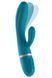 Вибратор-кролик Liebe Bend It Plus Ocean Blue, гибкий, 2 мотора, 10 режимов SX1587 фото 2