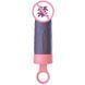 Вибратор CuteVibe Teddy Pink (Black Dildo), реалистичный вибратор под видом мороженого SO6547 фото 2