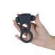 Двойное эрекционное кольцо с вибрацией Lux Active -Triad - Vibrating Dual Cock Ring, пульт ДУ SO5575 фото 3