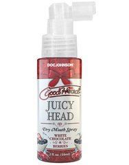 Увлажняющий оральный спрей Doc Johnson GoodHead - Juicy Head - White Chocolate and Berries 59мл SO7749 фото