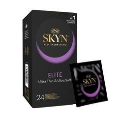 Безлатексні преміум-презервативи SKYN Elite 24 шт, ультратонкі SX2393 фото