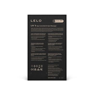 Вибратор LELO Liv 3 Plum SX2562 фото