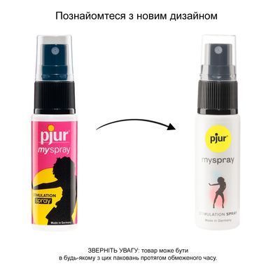 Збудливий спрей для жінок pjur My Spray 20 мл з екстрактом алое, ефект поколювання PJ10470 фото