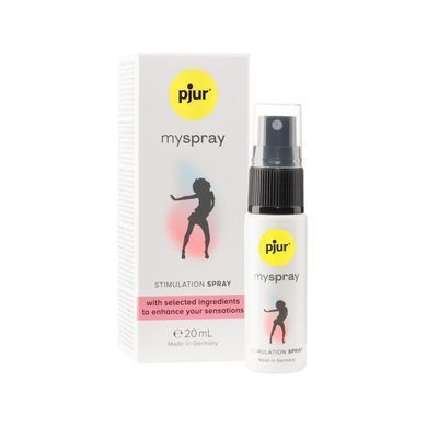Збудливий спрей для жінок pjur My Spray 20 мл з екстрактом алое, ефект поколювання PJ10470 фото