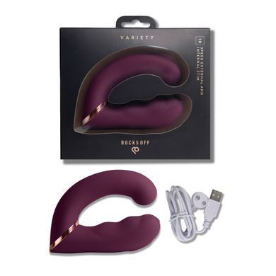 Вібратор Rocks Off Variety Burgundy SX2684 фото