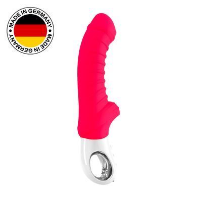 Вибратор для точки G Fun Factory TIGER india red, ребристый, подходит для анальной стимуляции SX0939 фото