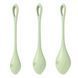 Набір йоні намистин Satisfyer Yoni Power 2 Light Green, диаметр 2-2,5-3см, вес 22-44-73гр SO5549 фото 5