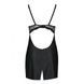 Бебі-дол з еко-шкіри та мережива Passion LOONA CHEMISE L/XL, black SO5358 фото 6