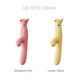 Вібратор з підігрівом та вакуумною стимуляцією клітора Zalo - ROSE Vibrator Lemon Yellow SO6681 фото 8