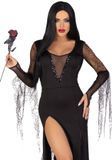Эротический костюм Мортиши Аддамс Leg Avenue Sexy Spooky Morticia S SO9215 фото