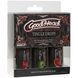Набор капель для минета Doc Johnson GoodHead Tingle Drops, 3х29,5 мл, арбуз, зеленое яблоко, клубника SO9853 фото 2