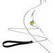 Металева анальна пробка Art of Sex Metal Anal Plug with Leash size L з повідцем SO6178 фото 2