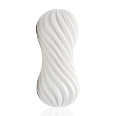 Мастурбатор Tenga Flex Silky White зі змінною інтенсивністю, можна скручувати SO1645 фото