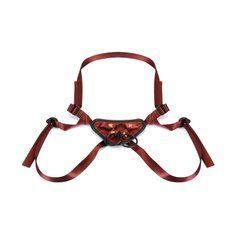 Трусики для страпона Liebe Seele Wine Red Strap-on Harness SX2812 фото
