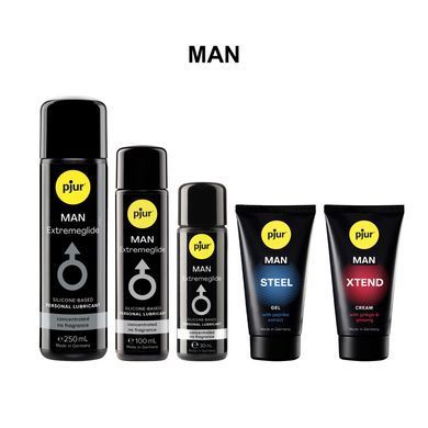 Гель для пениса стимулирующий pjur MAN Steel Gel 50 ml с экстрактом паприки и ментолом PJ12910 фото