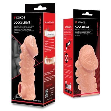 Насадка на член Kokos Cock Sleeve CS 008 L SX1466 фото