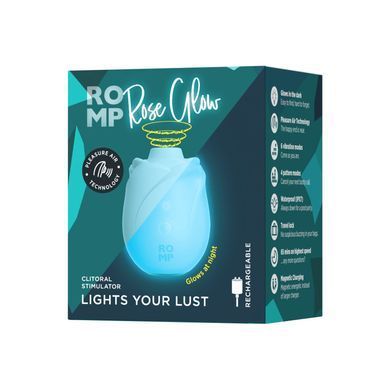 Вакуумный клиторальный стимулятор Romp Rose Glow SX4809 фото