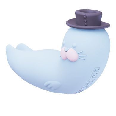 Вакуумный вибратор CuteVibe Franky Blue SO6549 фото