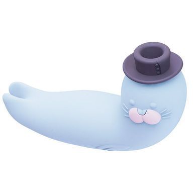 Вакуумный вибратор CuteVibe Franky Blue SO6549 фото