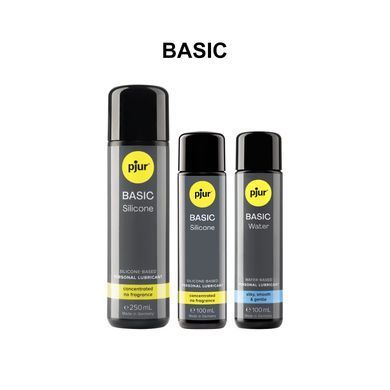 Силіконова змазка pjur Basic Personal Glide 100 мл найкраща ціна/якість, відмінно для новачків PJ10270 фото
