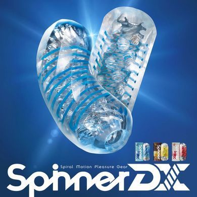 Мастурбатор Tenga Spinner DX 01 Drops, з пружною стимулювальною спіраллю всередині, ніжний вплив SX2733 фото
