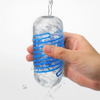 Мастурбатор Tenga Spinner DX 01 Drops, з пружною стимулювальною спіраллю всередині, ніжний вплив SX2733 фото