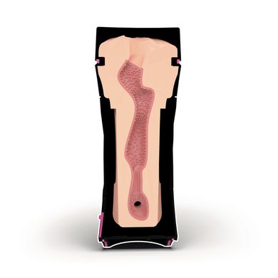 Мастурбатор-вагина Mystim O(h) PUSH ME Vagina, можно сжимать и регулировать вакуум SO8147 фото