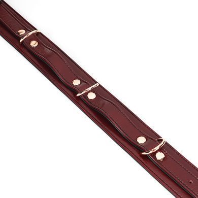 Наручники Liebe Seele Wine Red Thigh Cuffs L Size SO9455 фото