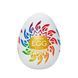 Мастурбатор-яйцо Tenga Egg Shiny II Pride Edition, плотный TPE, пробник лубриканта 5 мл, лимитированная серия SX1013 фото 1