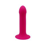 Дилдо з присоскою Adrien Lastic Hitsens 2 Pink, відмінно для страпона, макс діаметр 4 см, довжина 16 AD24011 фото