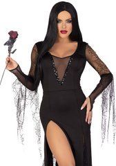 Костюм Мортіші Аддамс Leg Avenue Sexy Spooky Morticia L SO9217 фото