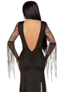 Эротический костюм Мортиши Аддамс Leg Avenue Sexy Spooky Morticia L SO9217 фото