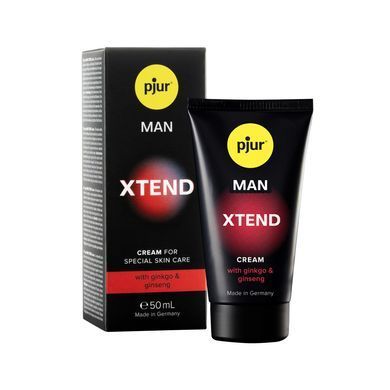 Крем для пениса стимулирующий pjur MAN Xtend Cream 50 ml, с экстрактом гинкго и женьшеня PJ12900 фото