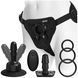 Набор для страпона Doc Johnson Vac-U-Lock VIBRATING Dual Density ULTRASKYN Set: диаметр 3&times;3,8 см SO6916 фото 3