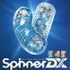 Мастурбатор Tenga Spinner DX 02 Bumps, з пружною стимулювальною спіраллю всередині, середній вплив SX2734 фото 6