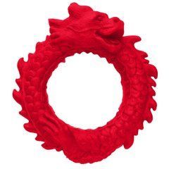 Эрекционное кольцо &ndash; дракон Creature Cocks Rise of the Dragon Silicone Penis Ring &ndash; Red, диаметр 4 см SX2221 фото