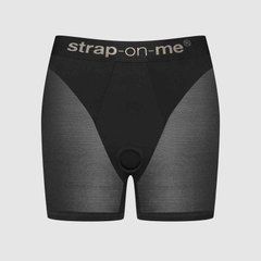 Шорты с фиксацией дилдо Strap-On-Me Harness Lingerie Halo - XS - Black SX3508 фото