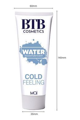 Охолоджувальна змазка на водній основі BTB COLD FEELING (100 мл) SO7544 фото