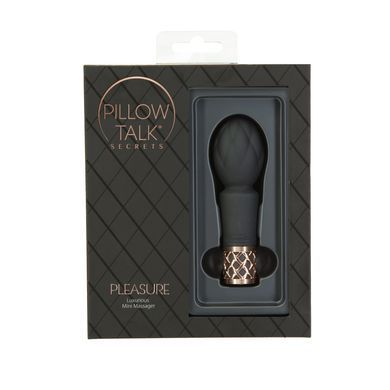 Минивибромассажер Pillow Talk Secrets - Pleasure - Clitoral Vibrator Wand, мощный мотор SO8244 фото