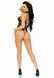 Leg Avenue Net and lace halter bodysuit OS Black SO7898 фото 7